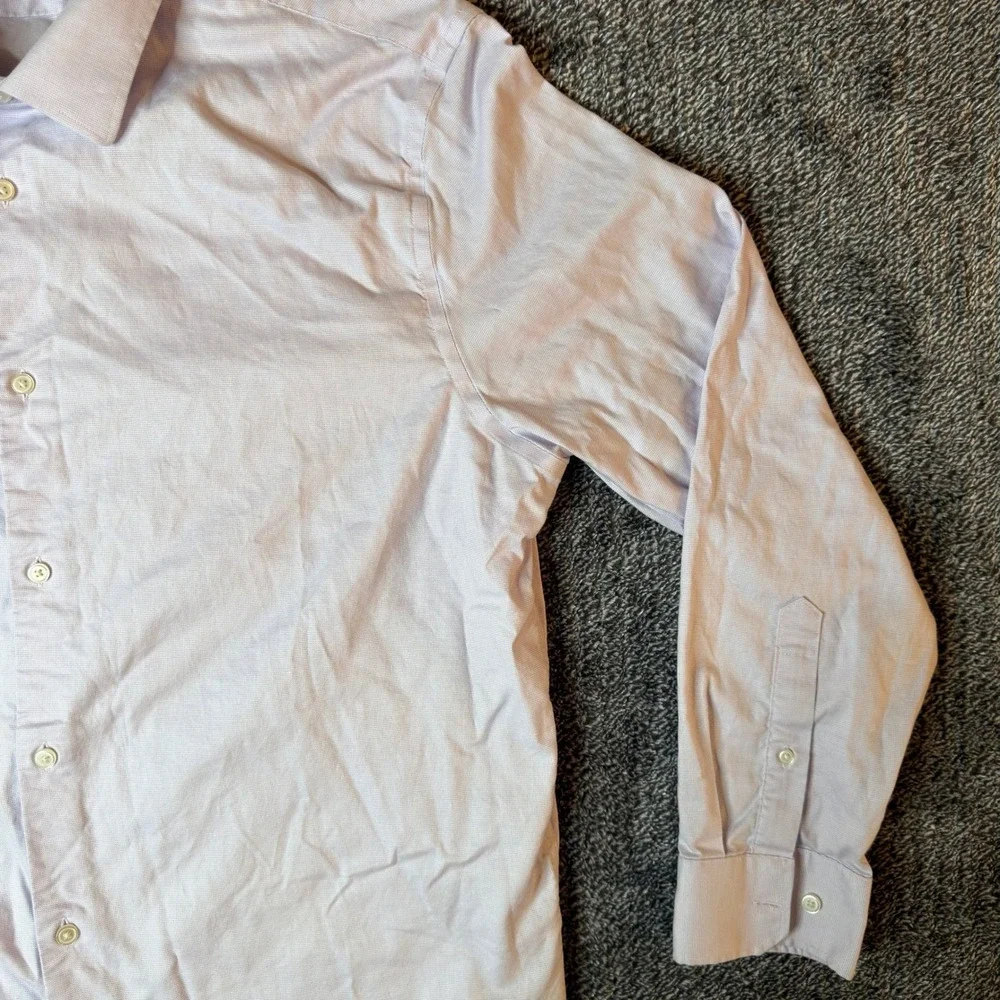 Banana Republic Mens XL Athletic Fit Wrinkle Resistant Dress Shirt‎ Button Down